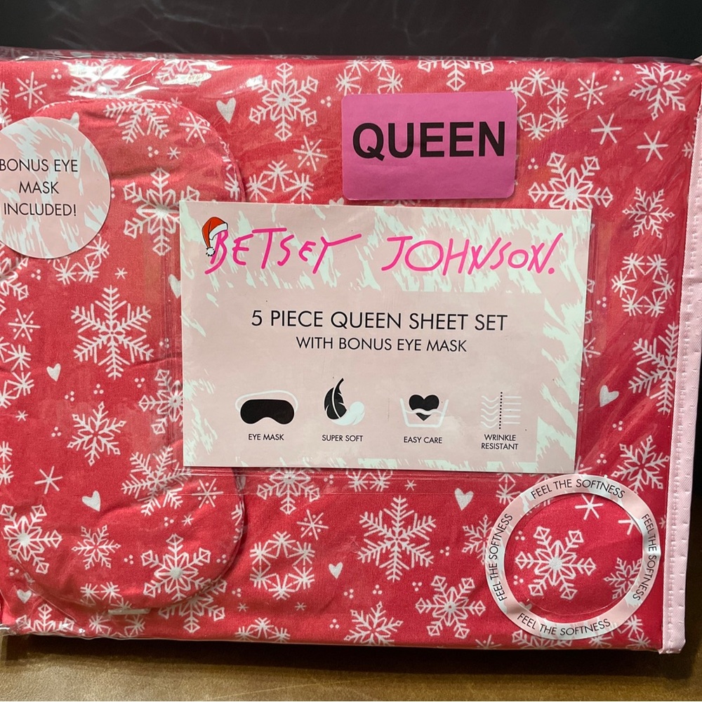 5 piece Queen sheet set
